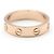 Cartier Anello Mini Love in Oro Rosa e Diamanti Misura - vista 5