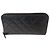 Chanel Cartera larga con cremallera de piel de cordero negra Serie Negro - vista 7