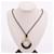 Hermès Collier Loop Petit Bicolor pour femme Noir  - vue 5