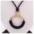 Hermès Collier Loop Petit Bicolor pour femme Noir  - vue 6