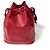 Noe Louis Vuitton Borsa a Spalla Petit Noé Red Rosso - vista 12
