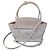 Bottega Veneta Borsa a tracolla White Intrecciato Arco Mini Tote Small Bianco - vista 9