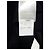 Louis Vuitton Langarm-Strickpullover mit Rundhalsausschnitt und Ton-in-Ton-Monogramm in Schwarz - Ansicht 5
