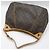 Louis Vuitton Borsa a Spalla Monogram Galliera PM Marrone - vista 3