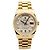 Rolex Orologio Day-Date in oro da uomo con quadrante in meteorite e diamanti originali Marrone