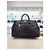 Prada Borsa Tote e Borsa a Spalla in Pelle Vitello Daino Nero - vista 10