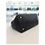 Prada Borsa Tote e Borsa a Spalla in Pelle Vitello Daino Nero - vista 17