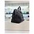 Prada Borsa Tote e Borsa a Spalla in Pelle Vitello Daino Nero - vista 5