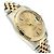 Rolex Orologio combinato Datejust Index Rail Dial da uomo D'oro - vista 12