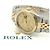 Rolex Orologio combinato Datejust Index Rail Dial da uomo D'oro - vista 24