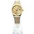 Rolex Orologio combinato Datejust Index Rail Dial da uomo D'oro - vista 4