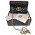 Gucci Mini borsa a tracolla con catena matelassé Black Marmont Nero
