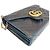 Gucci Mini borsa a tracolla con catena matelassé Black Marmont Nero - vista 8