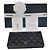 Chanel Classic Soft Caviar Black Timeless Silver Flap Long Wallet Schwarz