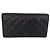 Chanel Classic Soft Caviar Black Timeless Silver Flap Long Wallet Schwarz - Ansicht 8