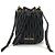 Miu Miu Borsa a secchiello in pelle a tracolla Nero - vista 3