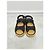 Chanel Sandali in mesh patentato con logo CC nero e chiusura in velcro - vista 5