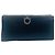 Cartera larga Gancini Saffiano plateada para mujer Salvatore Ferragamo
