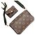 Louis Vuitton Borsa a tracolla Monogram Felicie Strap and Go Multicolore - vista 3