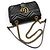 Gucci Borsa a tracolla mini GG Marmont trapuntata Nero - vista 3