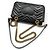 Gucci Borsa a tracolla mini GG Marmont trapuntata Nero - vista 4