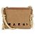 Marni Borsa a tracolla Marcel in rafia (Marrone)