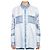 Burberry IVANNA Seidenbluse für Damen Oversized-Passform Blau - Ansicht 4