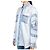Burberry IVANNA Seidenbluse für Damen Oversized-Passform Blau - Ansicht 5