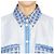 Burberry IVANNA Seidenbluse für Damen Oversized-Passform Blau - Ansicht 9