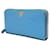 Prada Saffiano Long Wallet Blau - Ansicht 2