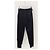 Louis Vuitton Pantaloni Jogger con Cerniera Laterale e Bottoni Oro Nero - vista 3
