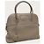 Hermès Clemence Bolide in Taupe con Hardware Oro Marrone - vista 3