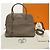 Hermès Clemence Bolide in Taupe con Hardware Oro Marrone - vista 8