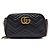 Gucci Borsa a tracolla Matelassé Marmont Nero
