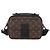 Louis Vuitton Borsa a tracolla messenger con chiusura monogramma Nero