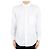 Thom Browne Camicia in popeline da uomo con tre strisce nascoste (Bianco) Argento