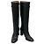 Dior Botas altas de tacón en piel de becerro Negro - vista 4