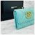 Chanel 19 Chanel Cartera con solapa Gold Mint Verde - vista 10