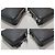 Prada Sac cabas Saffiano avec logo triangle Noir - vue 8