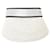 Chanel Raffia-Sonnenvisor Weiß  - Ansicht 1