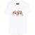 Versace T-shirt con stampa Baroque Wave - vista 4