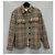 Burberry Sovracamicia in lana e cotone con motivo vintage Multicolore - vista 4