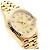 Rolex Datejust Gold Damenuhr Original mit Diamanten Golden - Ansicht 11