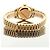 Rolex Datejust Gold Damenuhr Original mit Diamanten Golden - Ansicht 22