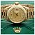 Rolex Datejust Gold Damenuhr Original mit Diamanten Golden - Ansicht 25