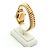 Rolex Datejust Gold Damenuhr Original mit Diamanten Golden - Ansicht 5