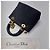 Dior Petit sac cabas Lady Cannage (Premium, Noir avec finitions dorées) - vue 11