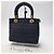 Dior Petit sac cabas Lady Cannage (Premium, Noir avec finitions dorées) - vue 9