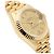 Rolex Reloj de oro para mujer Datejust Gold Index Bocas Dial Dorado - vista 11