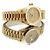 Rolex Reloj de oro para mujer Datejust Gold Index Bocas Dial Dorado - vista 18